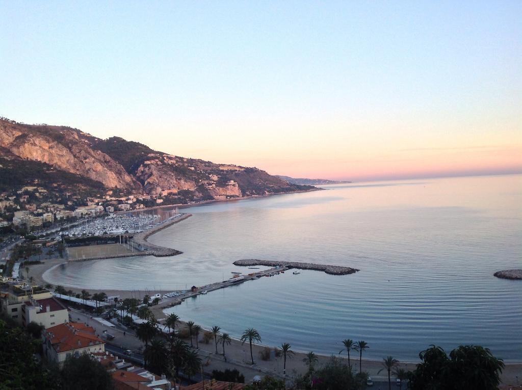 Cap Au Sud,Vue Panoramique Mer,Piscine Menton Exteriör bild