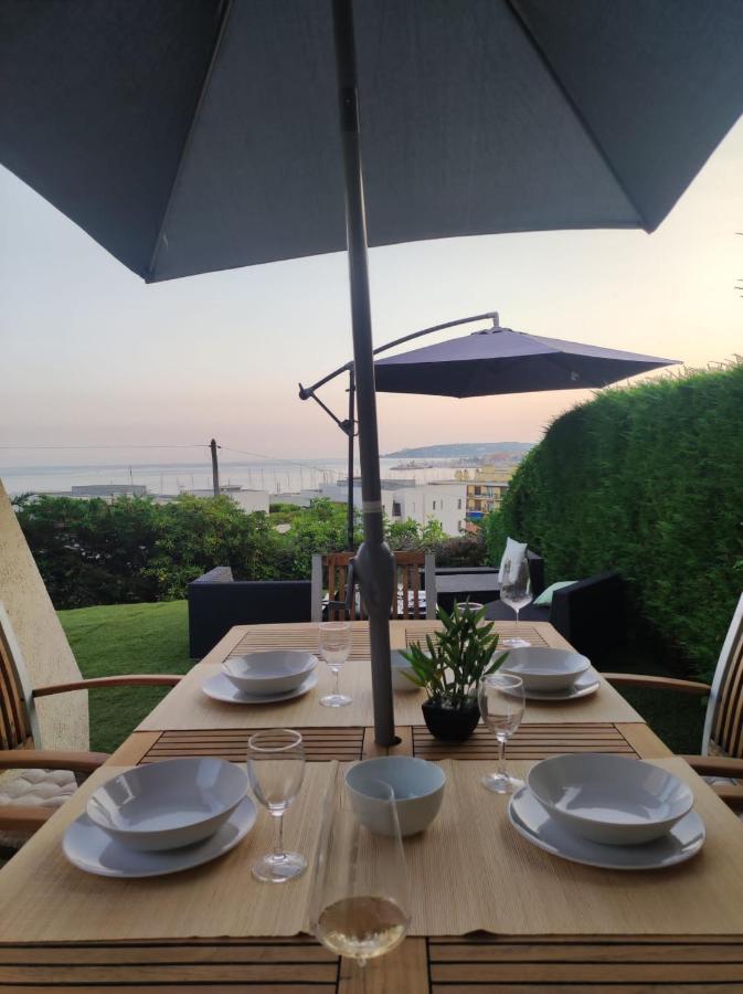Cap Au Sud,Vue Panoramique Mer,Piscine Menton Exteriör bild