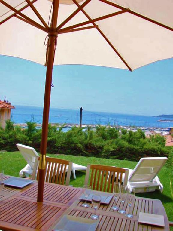 Cap Au Sud,Vue Panoramique Mer,Piscine Menton Exteriör bild